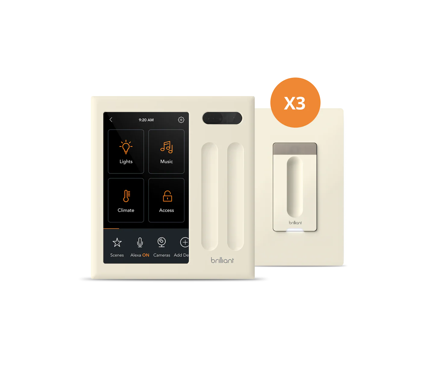 2-Switch Panel + 3 Dimmer Switches - Image 3